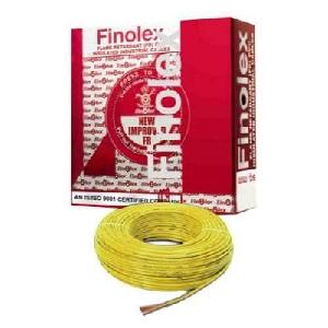 Finolex 25 Sq mm 100 m Single Core Yellow PVC Insulated Flexible Unsheathed Cable-14210
