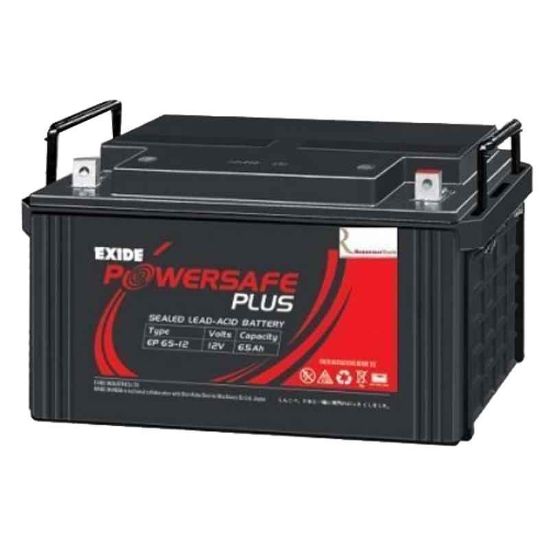 Exide Powersafe Plus 65Ah 12V Sealed Lead Acid Battery, EP 65-12