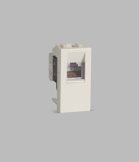 ABB-IIM1RJ45 BL RJ45 Jack cat 6