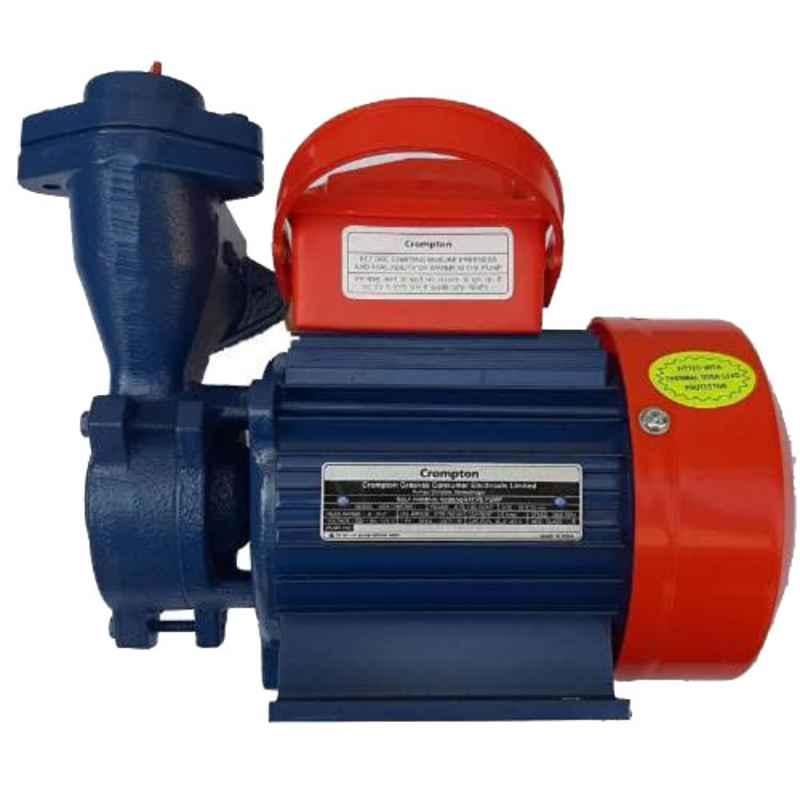 Crompton Mini Chrome I 1.0HP Single Phase Self Priming Water Pump, Total Head: 112 ft