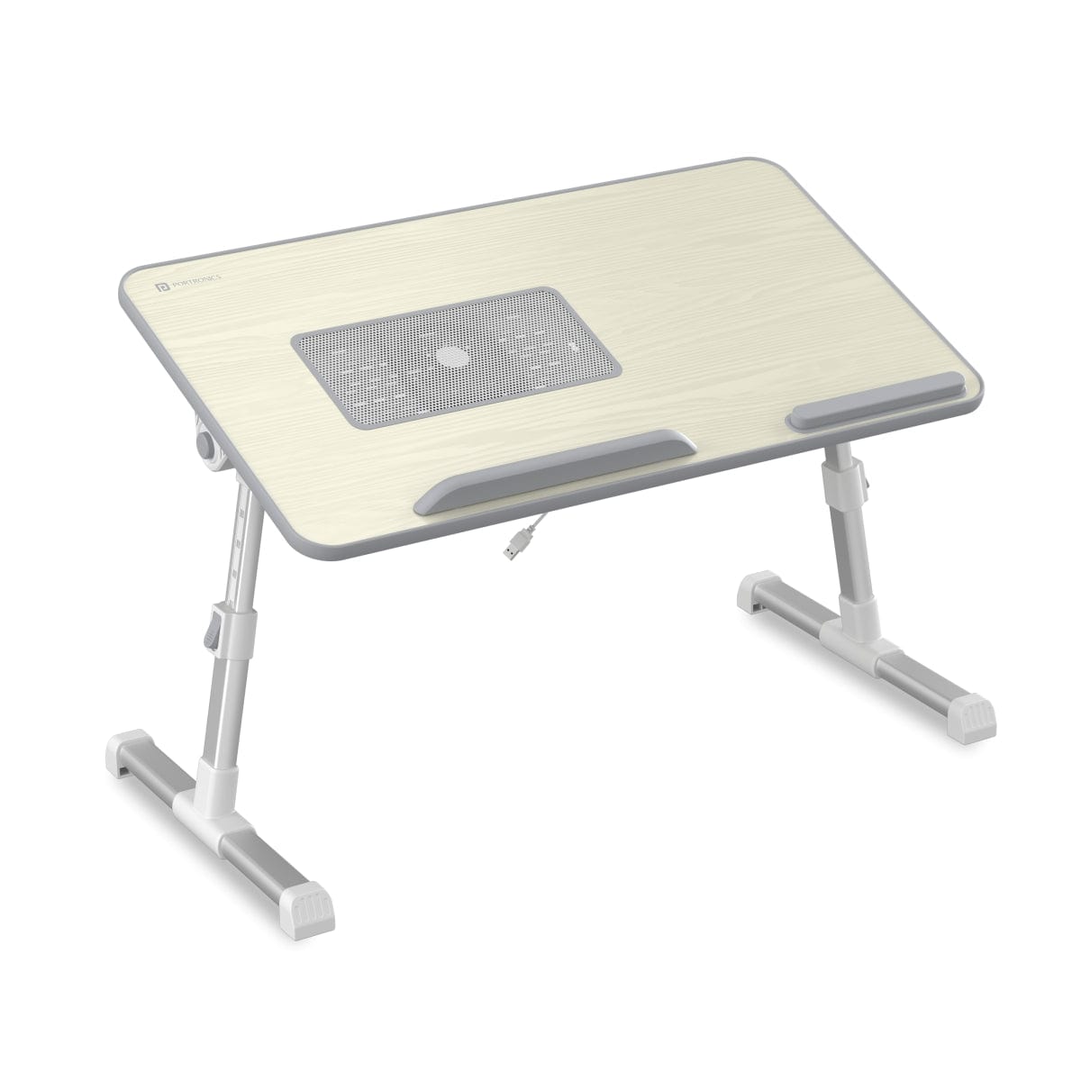 PORTRONICS-My Buddy + Portable Laptop Table With Cooling Fan