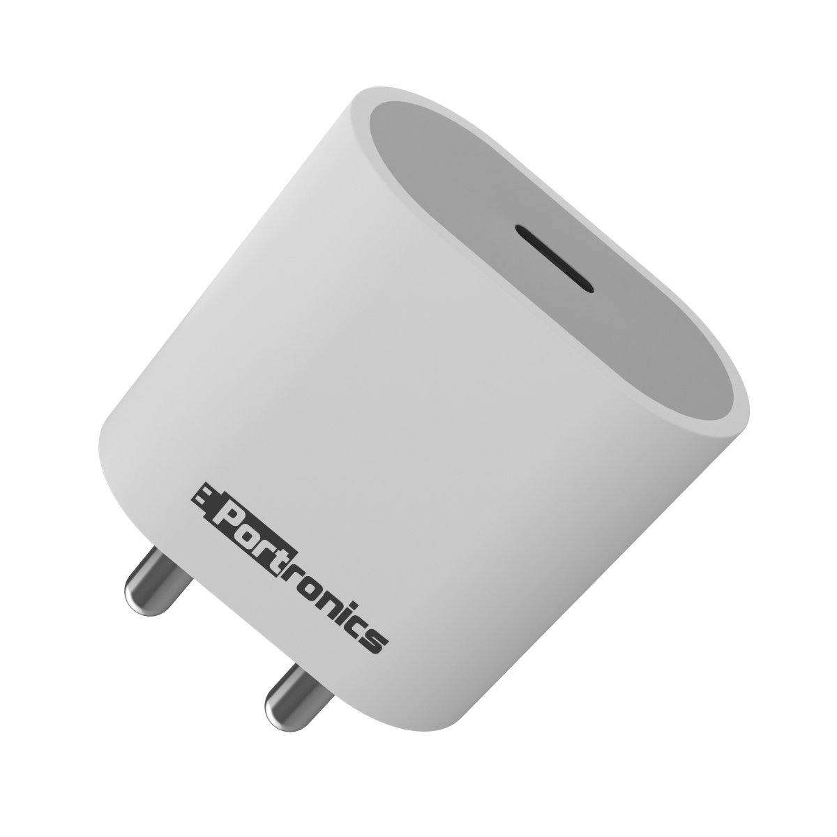 PORTRONICS-20w Type-c Charger With Fast Charging