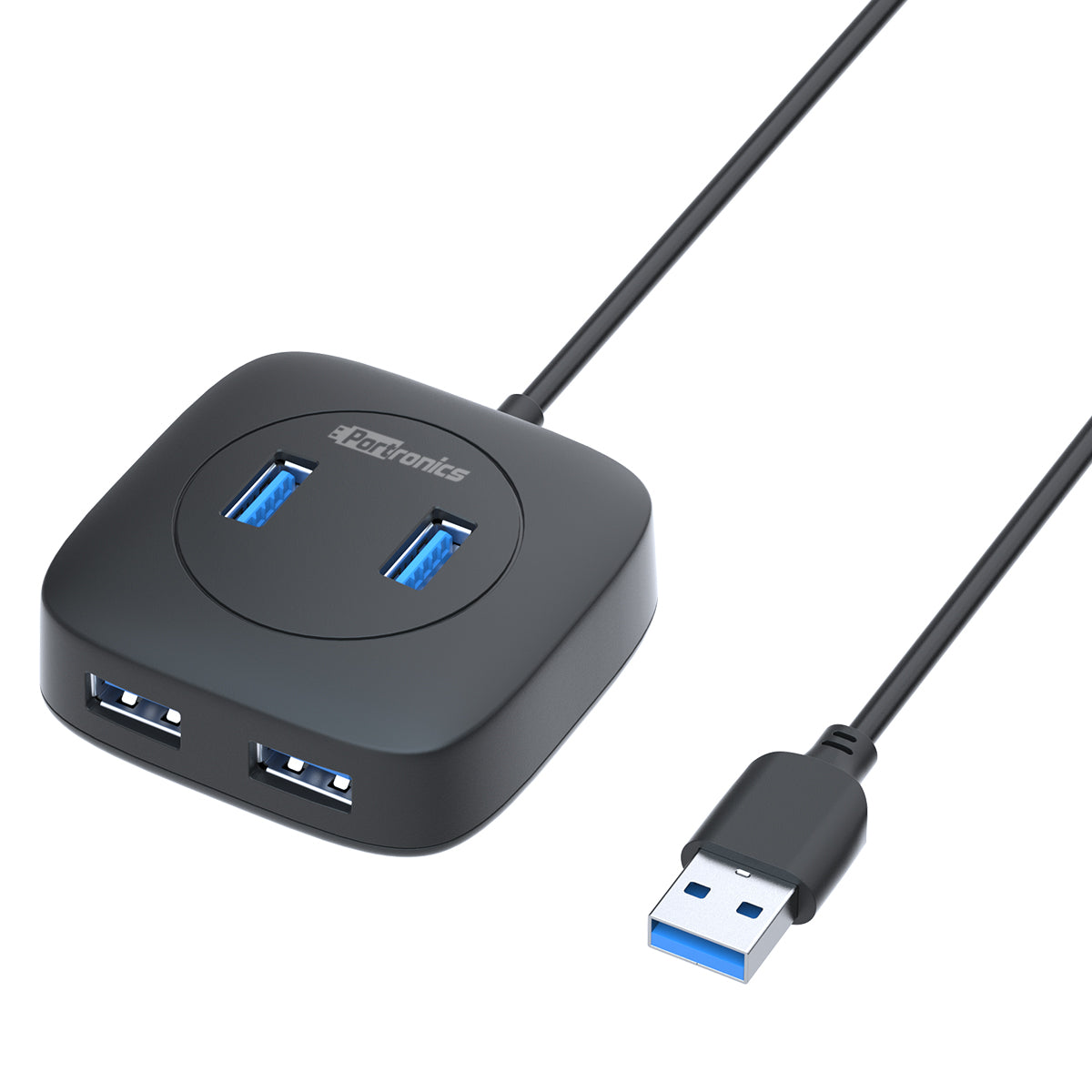 PORTRONICS-Mport 4A - 4Ports USB Hub