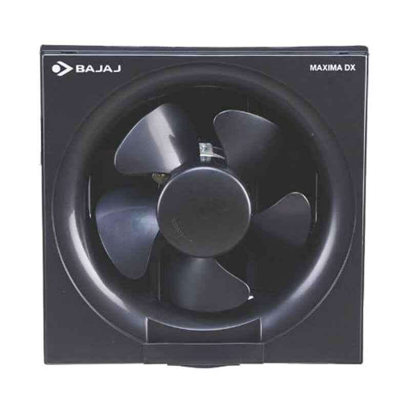 Bajaj Maxima DXI 200mm Black Dom Ex Fan
