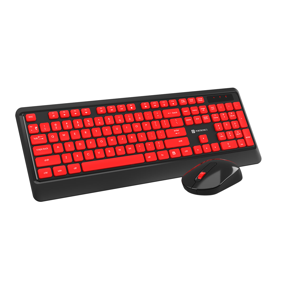 PORTRONICS-Key5 Combo Wireless Keyboard & Mouse