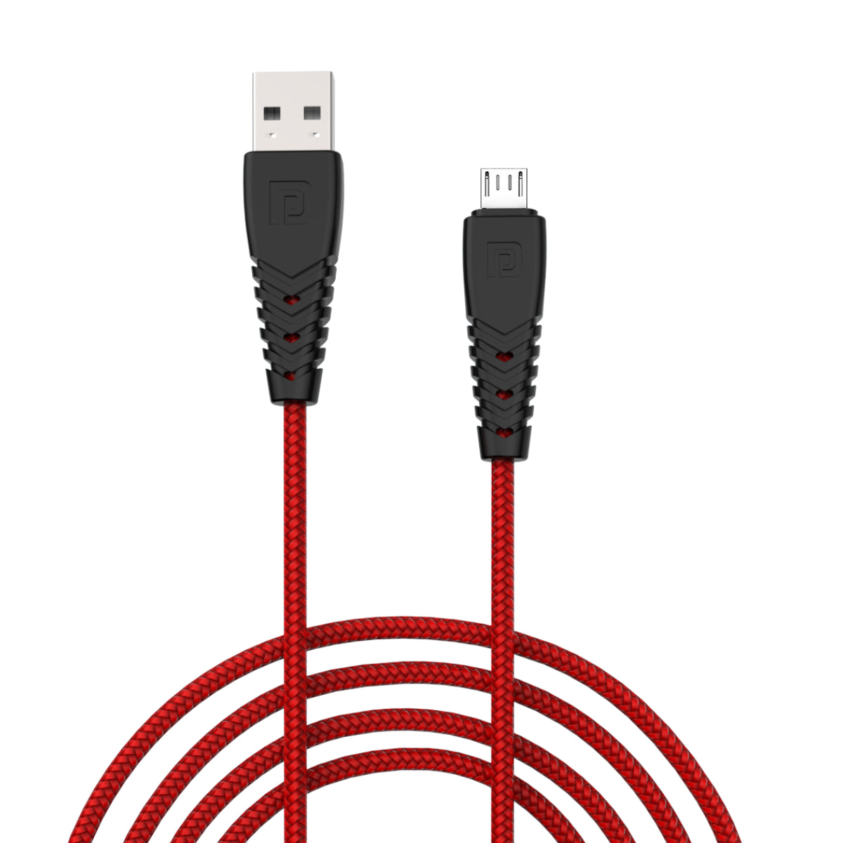 PORTRONICS-Micro USB Nylon Braided Cable