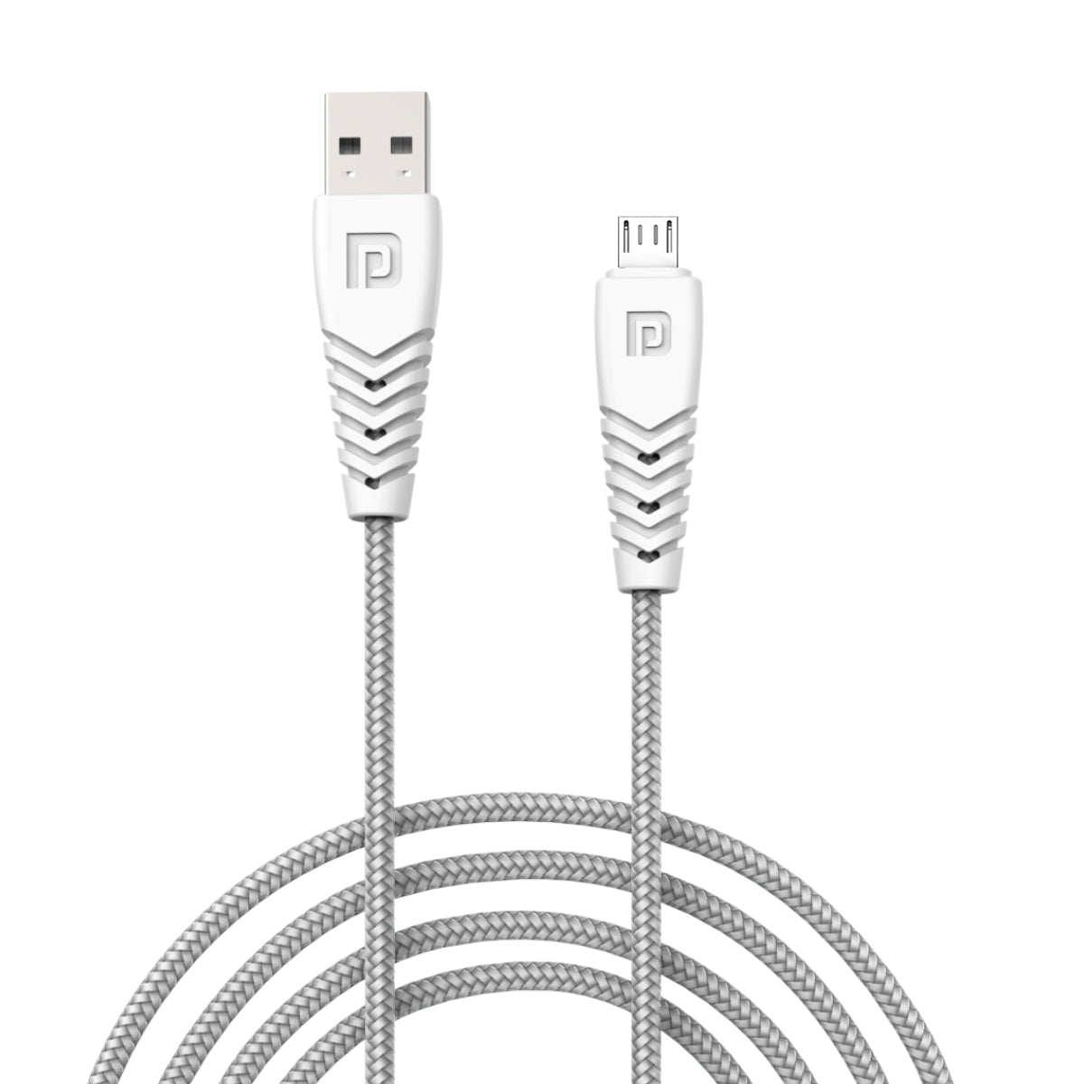 PORTRONICS-Micro USB Nylon Braided Cable