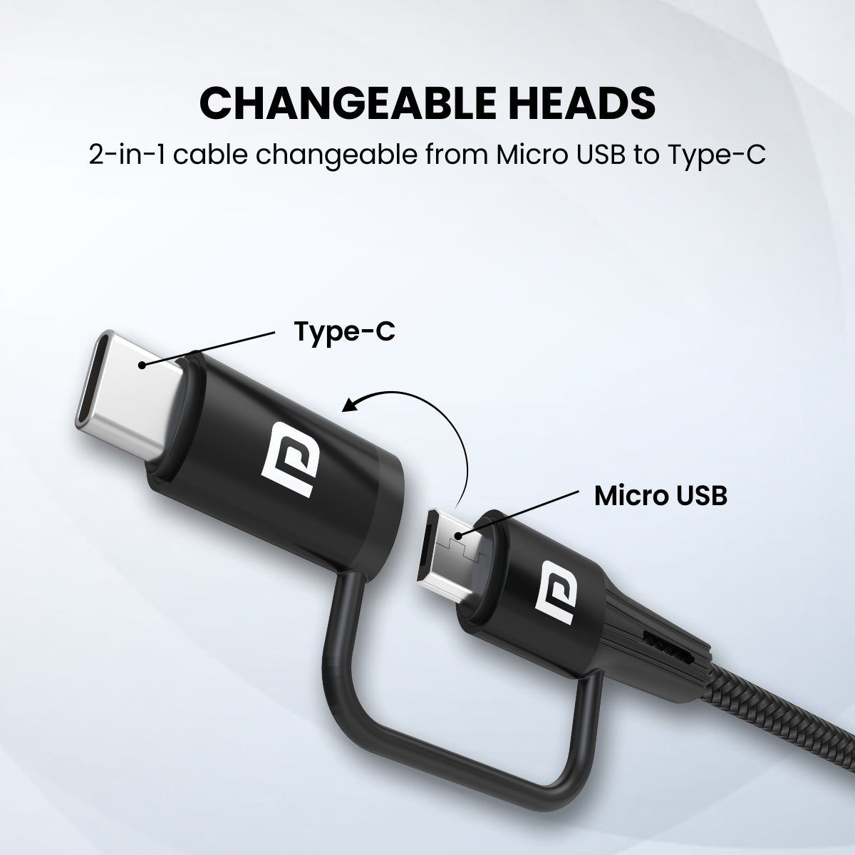 PORTRONICS-Konnect J7 The power Couple Cable