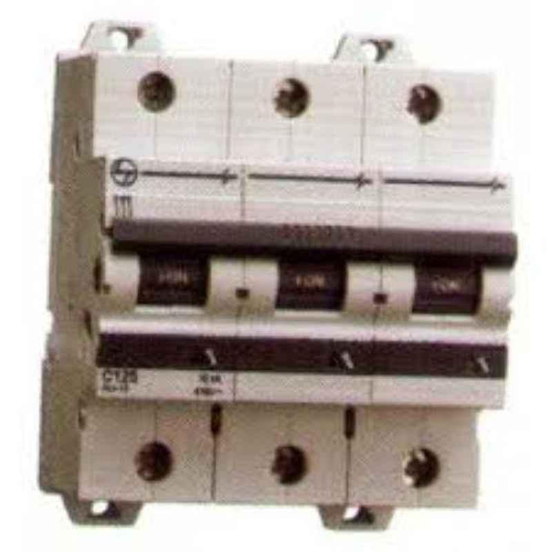 L&T 125A Three Pole MCB, AU15S31253D
