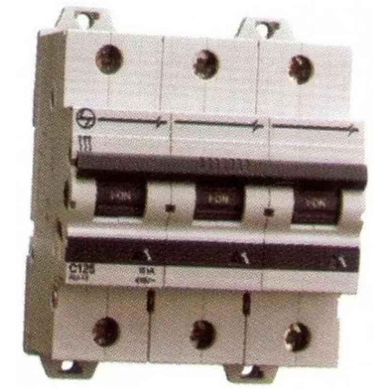 L&T 125A Three Pole MCB, AU15S31253C