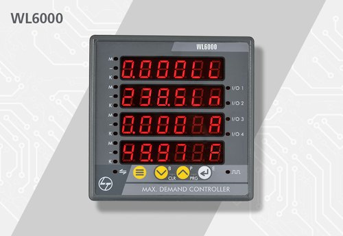 L&T 6000 Series Cl 1 with RS485 Maximum Demand Controller LED Meter, WL600011OOOO