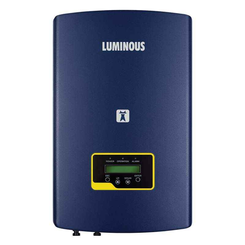 Luminous NXI 150 5kW Solar Grid Tie System