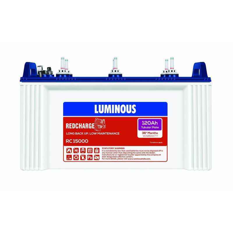 Luminous Red Charge 200Ah Tubular Battery, RC 25000