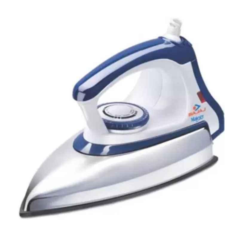 Bajaj DX-11 1000W White & Blue Dry Iron, 440203