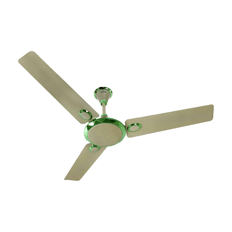 Polycab Crystal 75W 400rpm Pearl Jade Ceiling Fan, Sweep: 1200 mm
