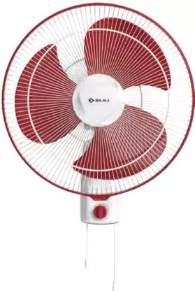 Bajaj Rapido 400 mm Wall Fan Wine Red 251278