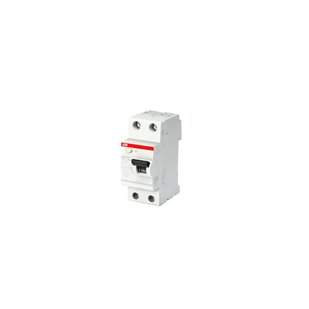 ABB FB202 AC-63/0.3 63A Double Pole RCCB, 1SYF202015R3630