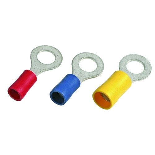 Dowells 1.5-6 Sqmm Pre-Insulated Double Grip Ring Terminals, PSD-7449