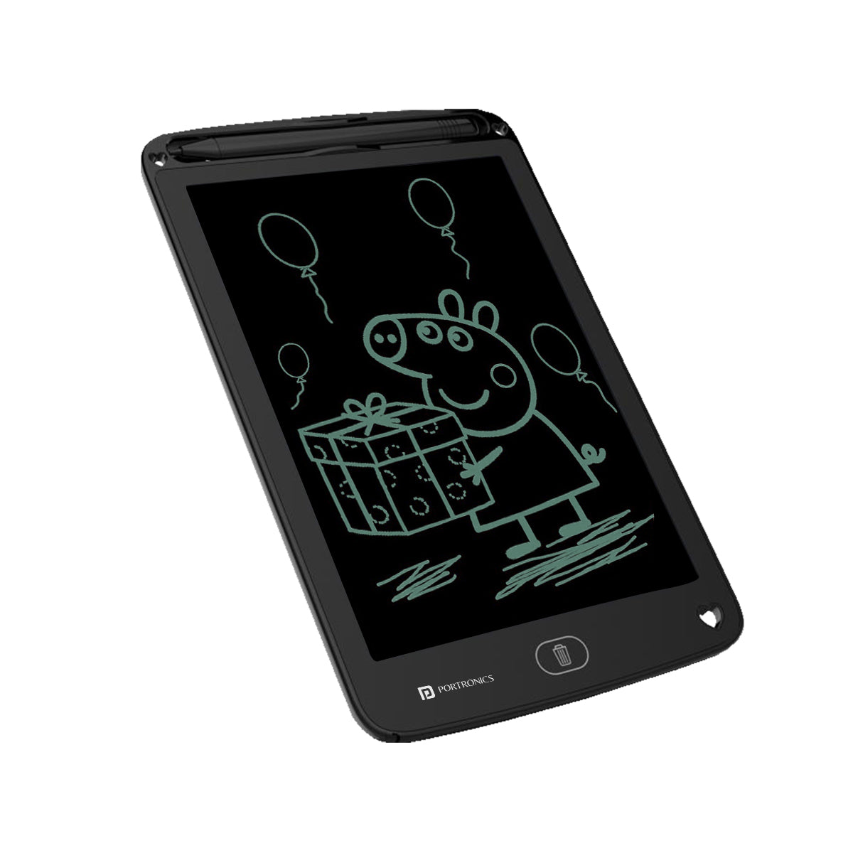 PORTRONICS-Ruffpad 8.5 Inch Re-Writable LCD Pad