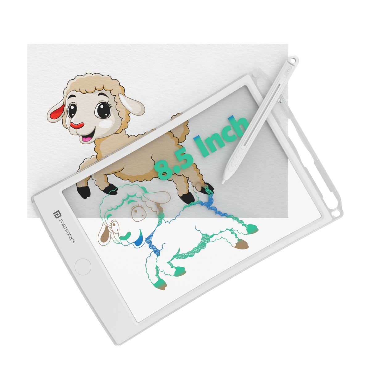 PORTRONICS-Friendly Digital Writing Pad with Transparent Screen