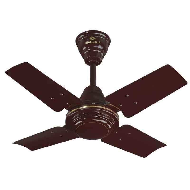 Bajaj Maxima 66W Brown Ceiling Fan, Sweep: 600 mm, 250275