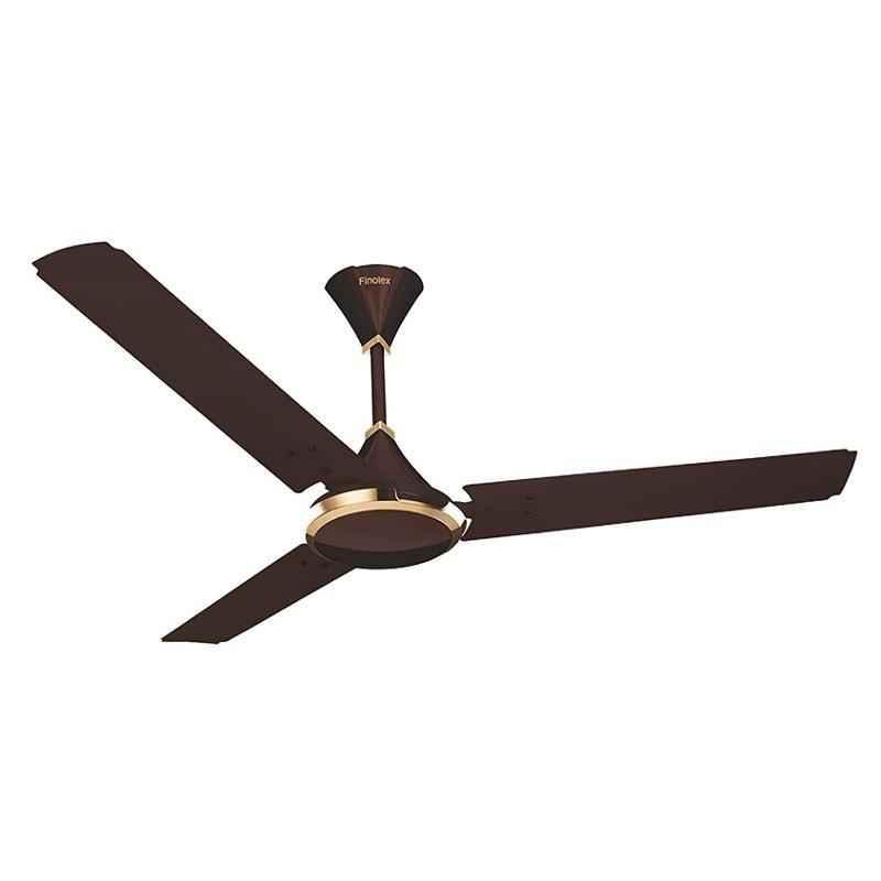 Finolex Flynetic 72W Brown Ceiling Fan, Sweep: 1200 mm