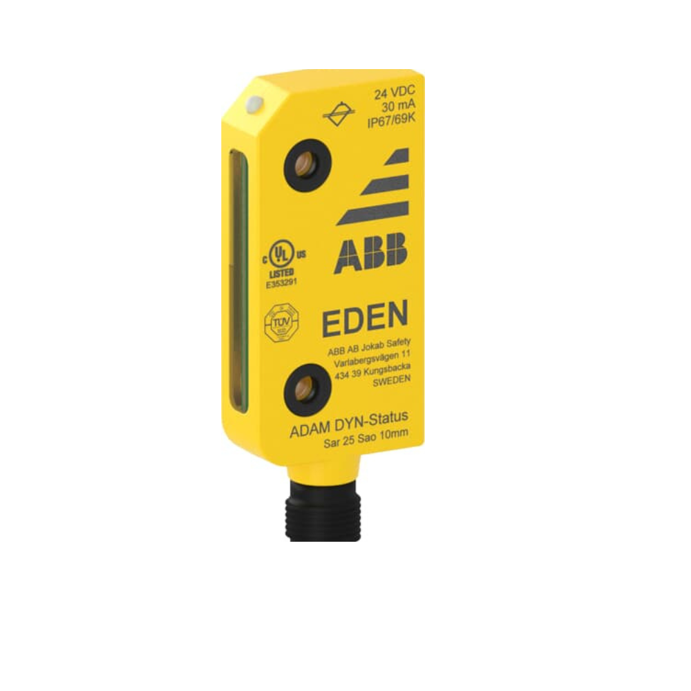 ABB Adam OSSD Series Non-Contact Safety Switch, 24V dc, Polybutylene Terephthalate Housing, M12