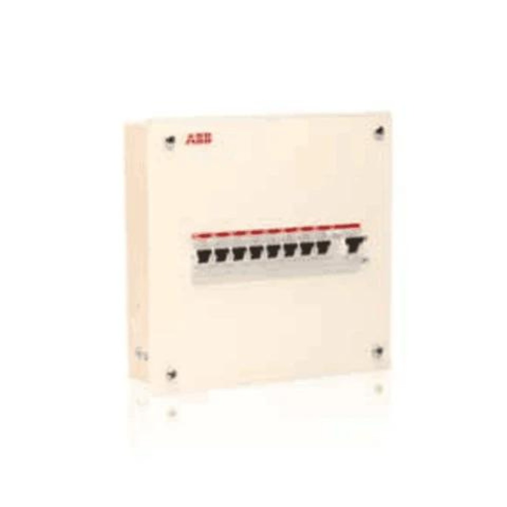 ABB Classic Series Distribution Board 20 Way, 20 + 2 Module, SPN, Single Door, IP 30 (Ref No.: 1SYN869006R0020)