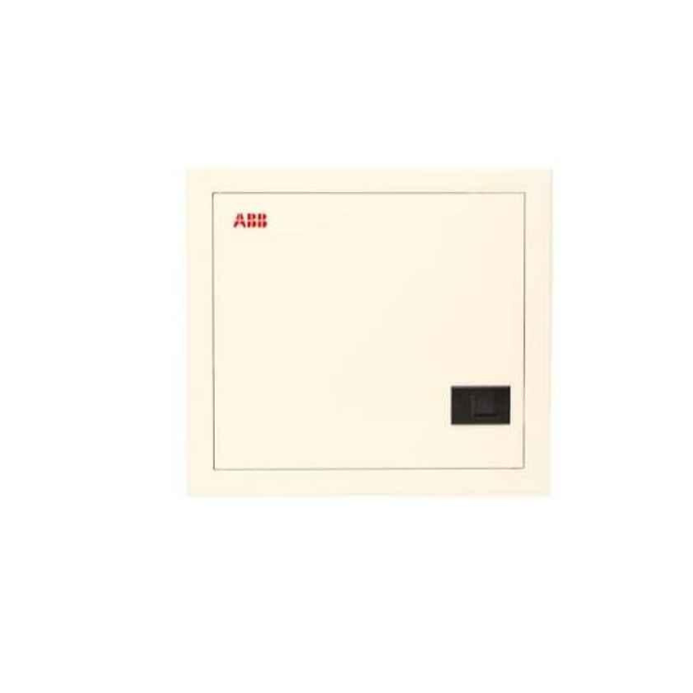 ABB Classic Series Distribution Board 16 Way, 16 + 2 Module, SPN, Double Door - Metal With Acrylic, IP 43 (Ref No.: 1SYN869011R0161)