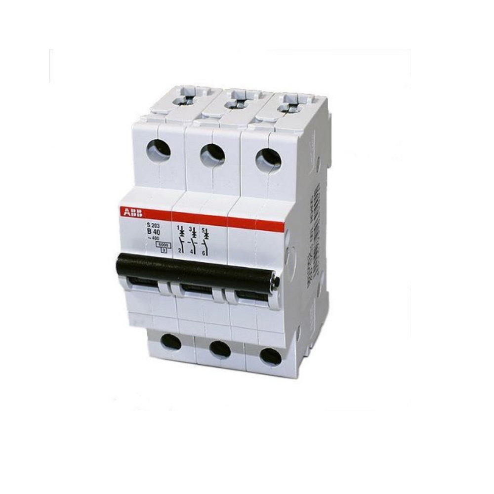 ABB SB203 M-D3 3A 10kA Triple Pole MCB, 1SYS273012R0031