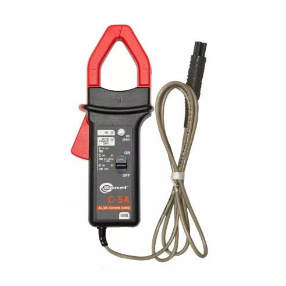 SONEL-Sonel WACEGC5AOKR C-5A Current Clamp- 1.5" cable diameter- 1-000 A AC/1-400 A DC