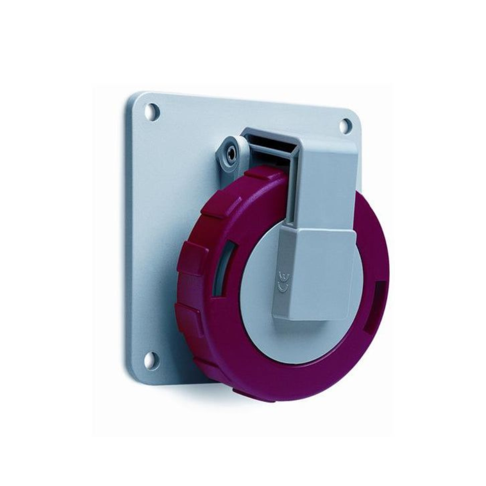 ABB Plugs & Sockets Unified Angled Panel Mounted 63 Amps - 2CMA167452R1000