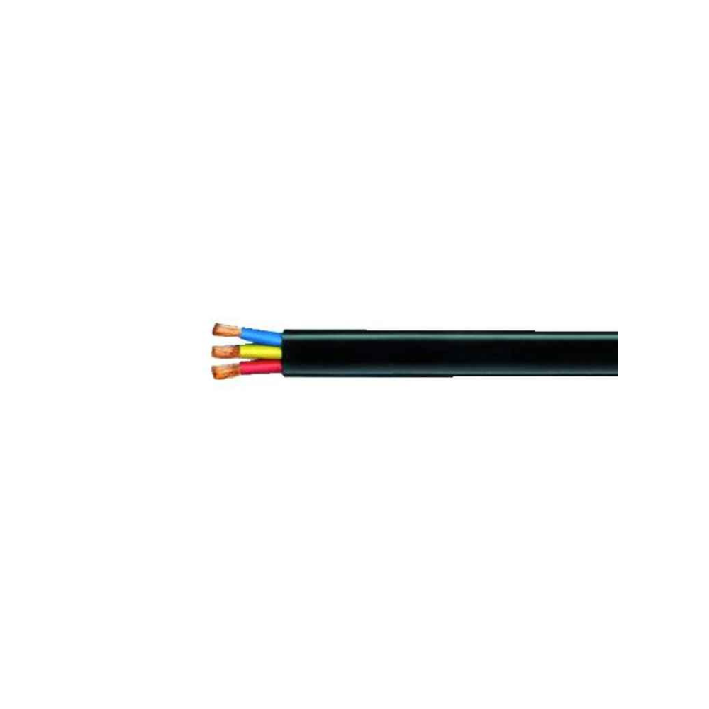 Finolex 6 Sqmm 100m 3 Core Flat Submersible Cable, 13703071