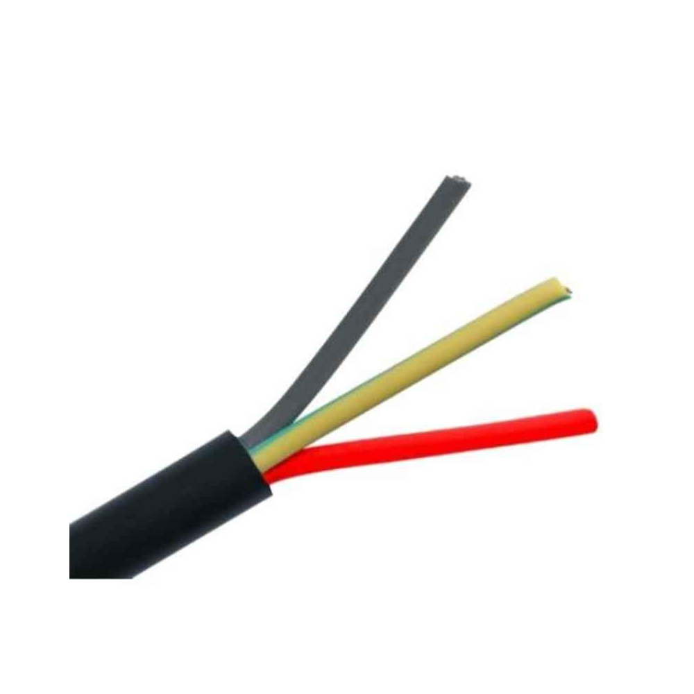 Finolex 4 Sqmm 120m 3 Core Flat Submersible Cable, 13703061