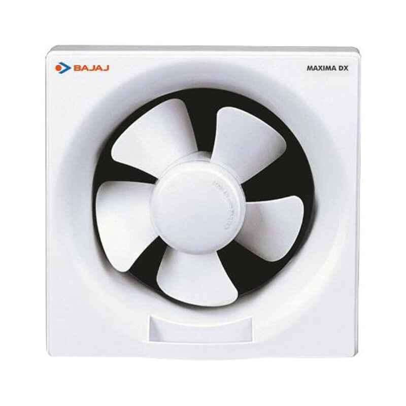 Bajaj Maxima DXI 24W White Dom Exhaust Fan, 70053, Sweep: 150 mm